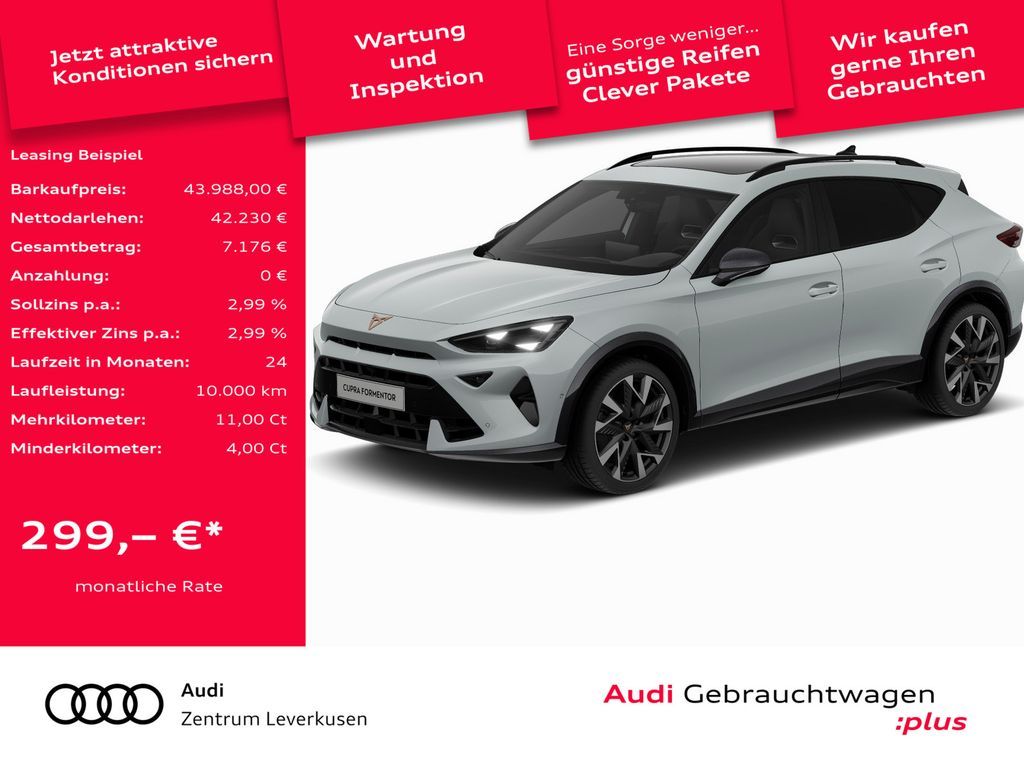 Cupra Formentor TSI VZ 2.0 TSI 245 kW 4Drive PANO 360° Leasing