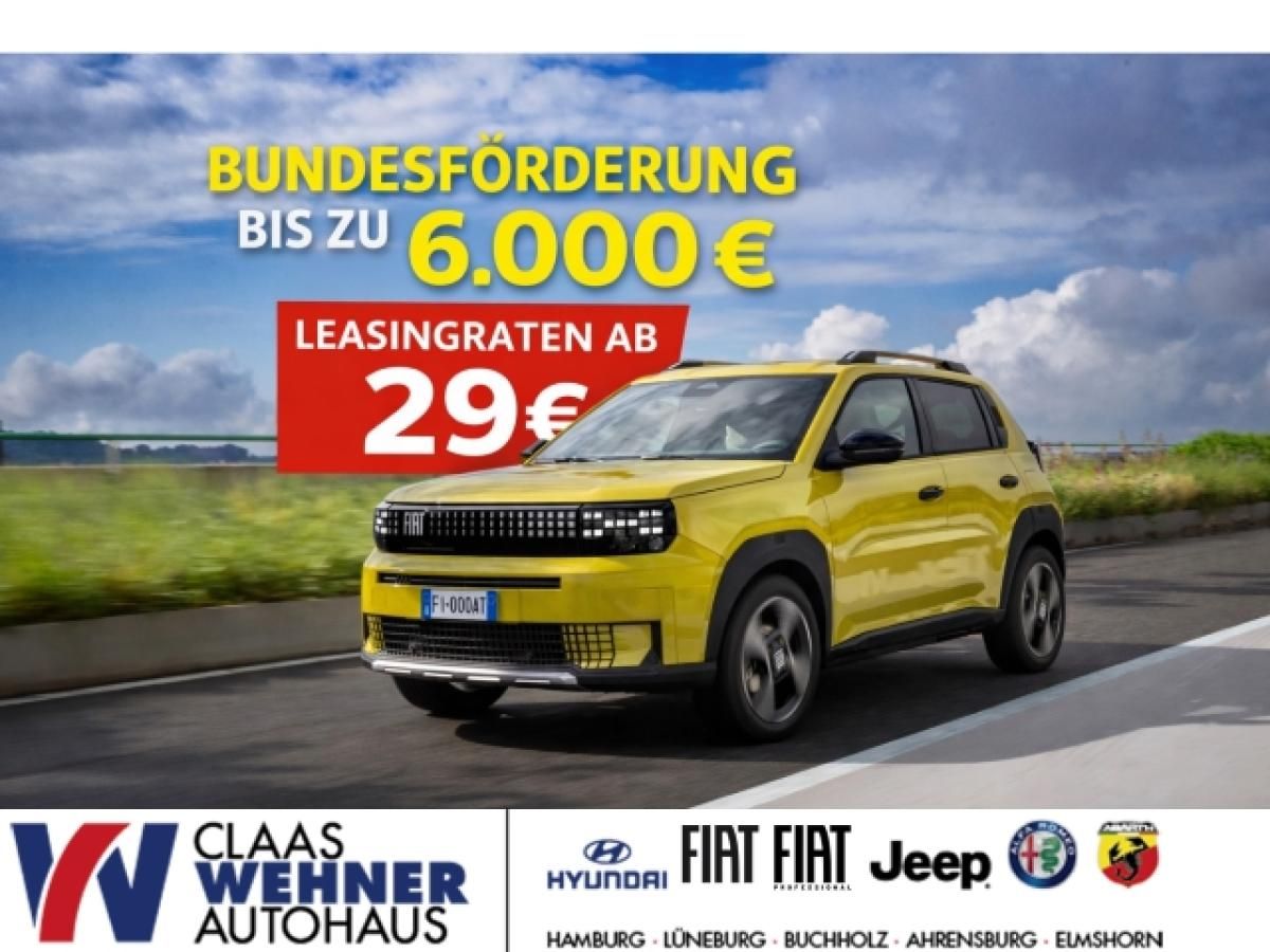 Fiat Grande Panda Elektro Icon *Klima *Apple Carplay *Andoird Auto Leasing