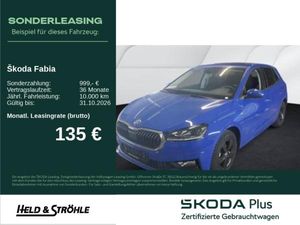 Skoda Fabia TOUR 1.0 MPI LED KAM PDC SHZ KESSY APP