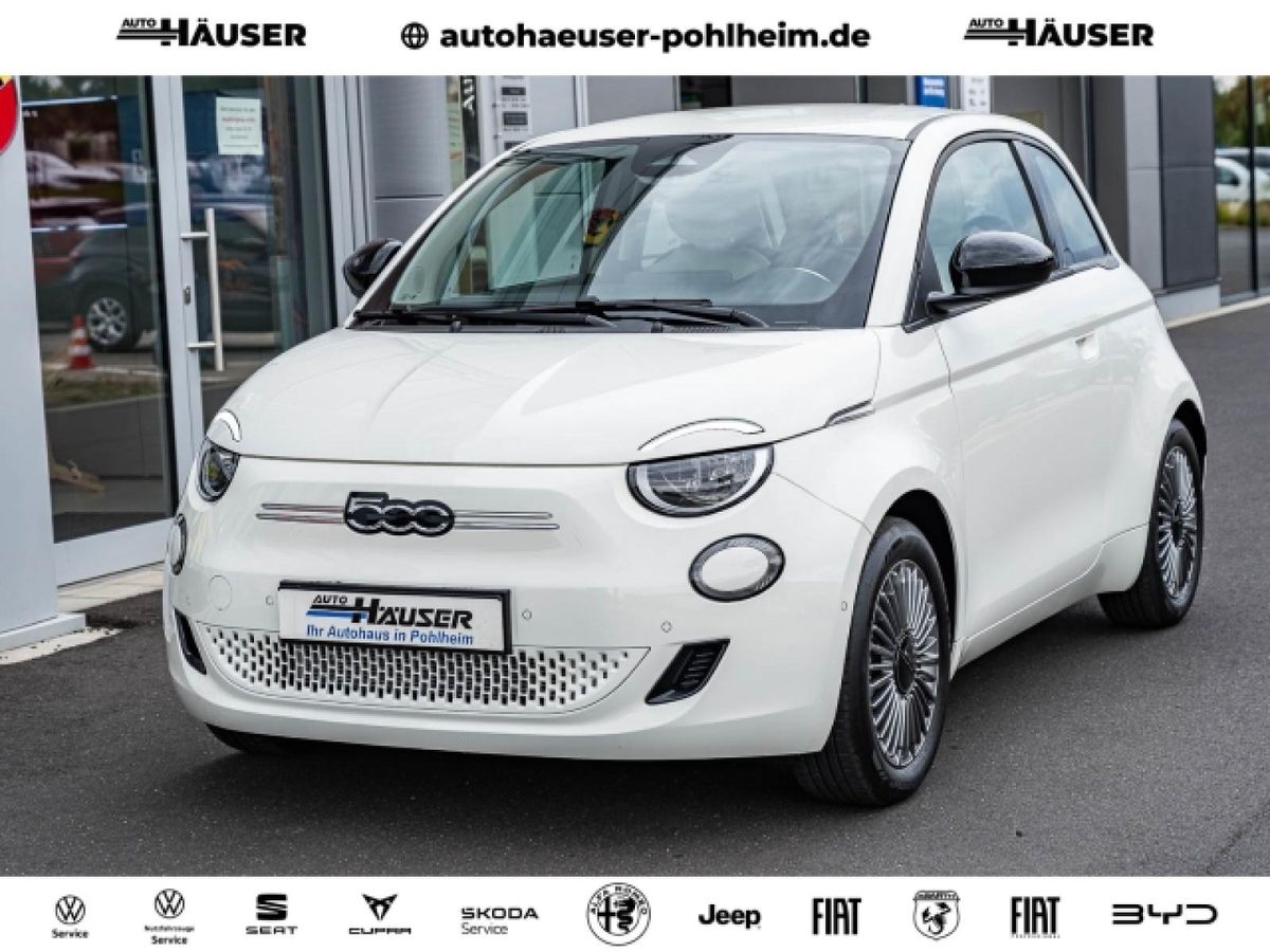 Fiat 500e ICON 42 kWh SOFORT KOMFORT SITZHZG. KAMERA PDC APPLE ANDROID Leasing