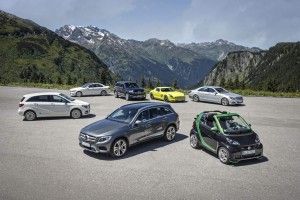 Mercedes-Benz und smart auf e-Mission im Montafon Mercedes-Benz and smart on e-mission in Montafon. Bildquelle: Daimler AG