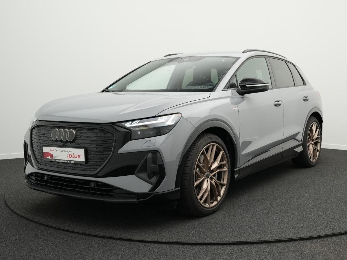 Audi Q4 e-tron 45 *2x S line*MATRIX*AHK*NAVI*8-fach* Leasing