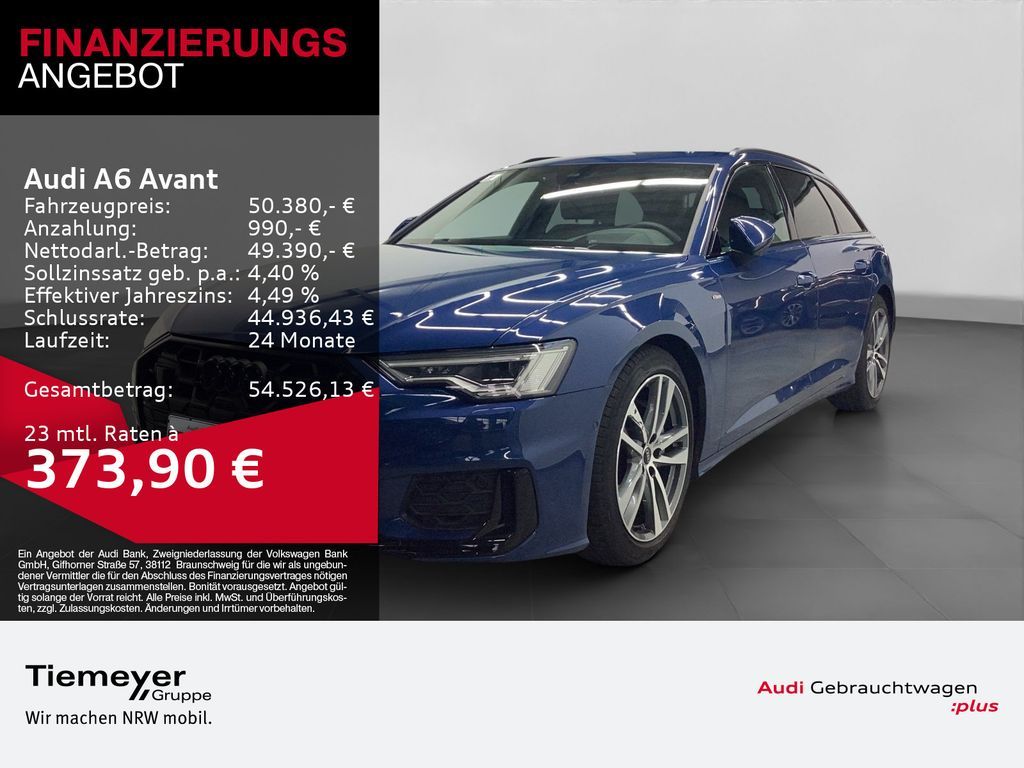Audi A6 Avant TFSI 2x S LINE LM19 OPTIK-PKT KAMERA Hu Leasing