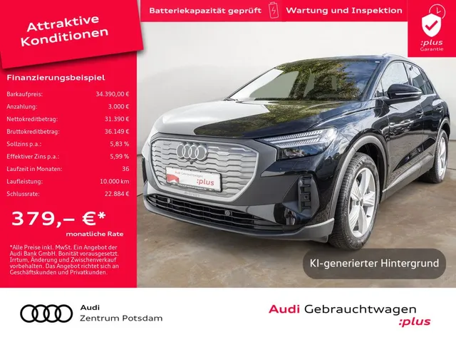 Audi Q4 e-tron 40 MATRIX ACC RFK KLIMA MEMORY PDC SHZ