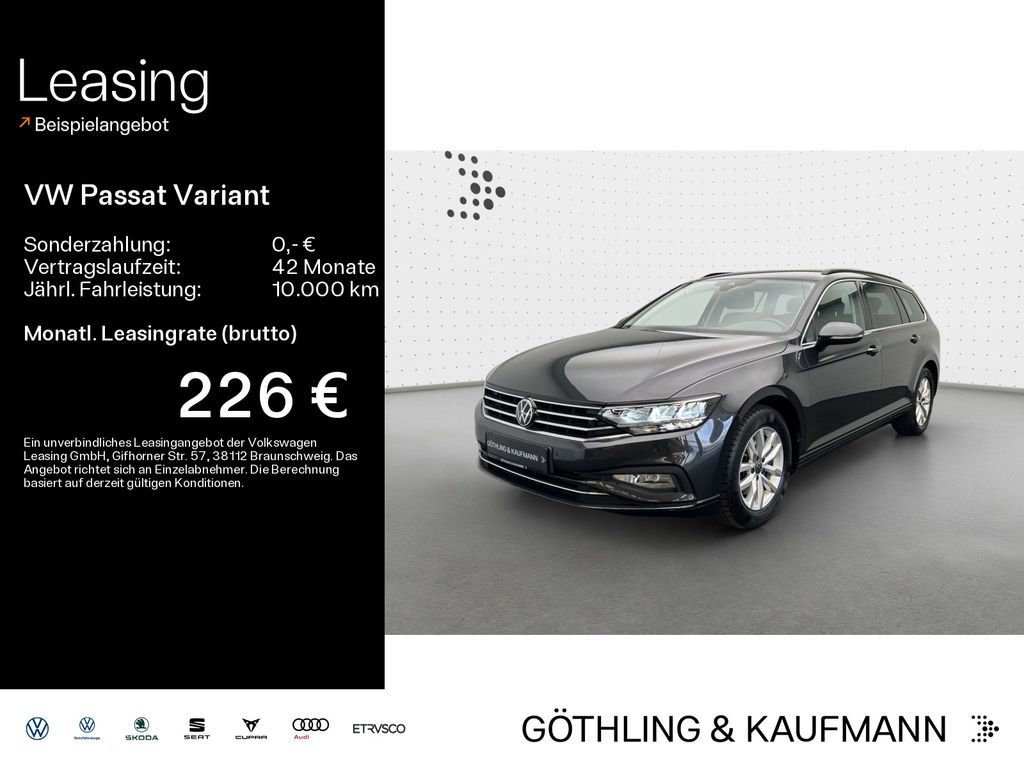 Volkswagen Passat Variant Business 1.5 TSI DSG*NAVI*AHK*KAM Leasing