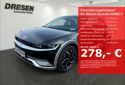 Hyundai Ioniq-5 77,4 KWh Heckantrieb 5dr