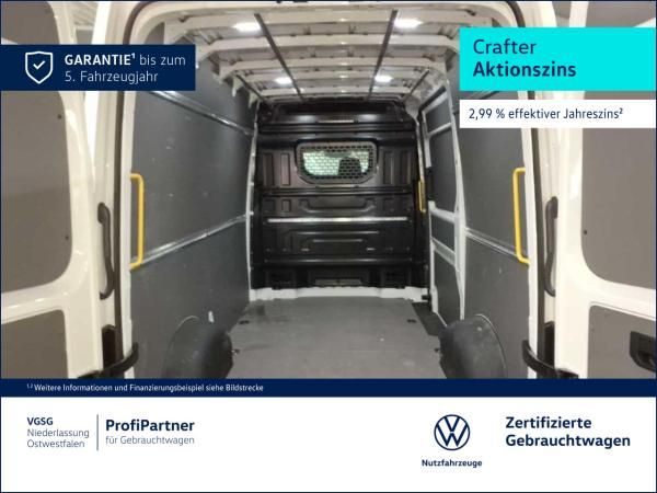 Volkswagen Crafter Kasten Mittel Navigationssystem Rear View Leasing