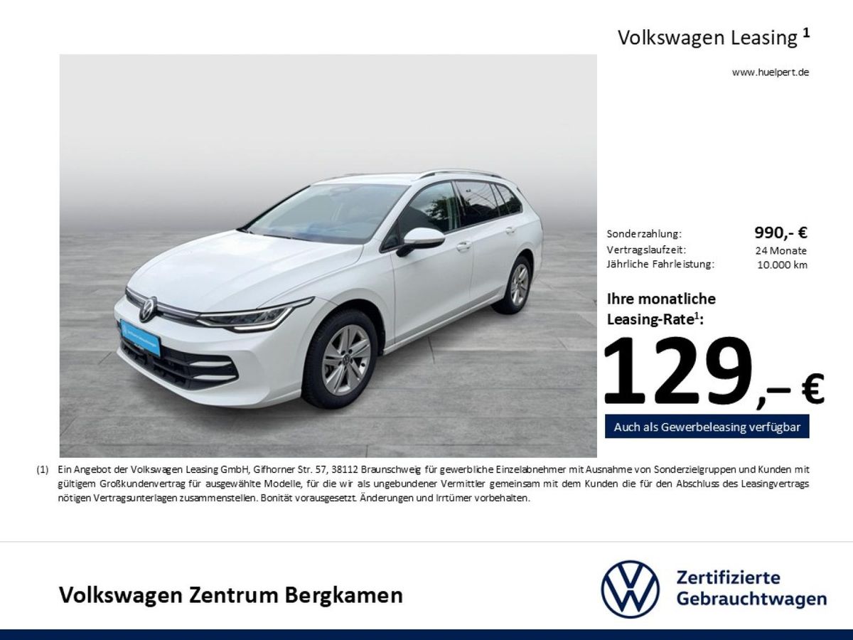 Volkswagen Golf VIII Variant (DB5) Leasing