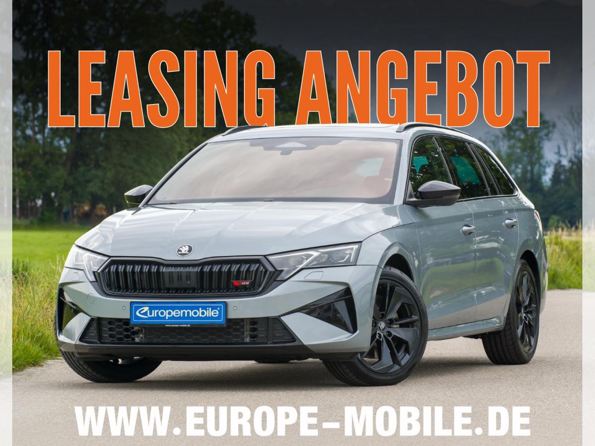 Skoda Octavia Combi „RS TOP“ 2.0 TSI 265 DSG (UVP 55.239€/KW18/26) NAV/PANO/AHK/WINTER/DCC/360/UVM. Leasing