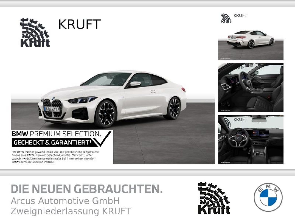 BMW 430 430i xDrive Coupe M SPORT+PA PLUS+STANDHZ+HUD Leasing