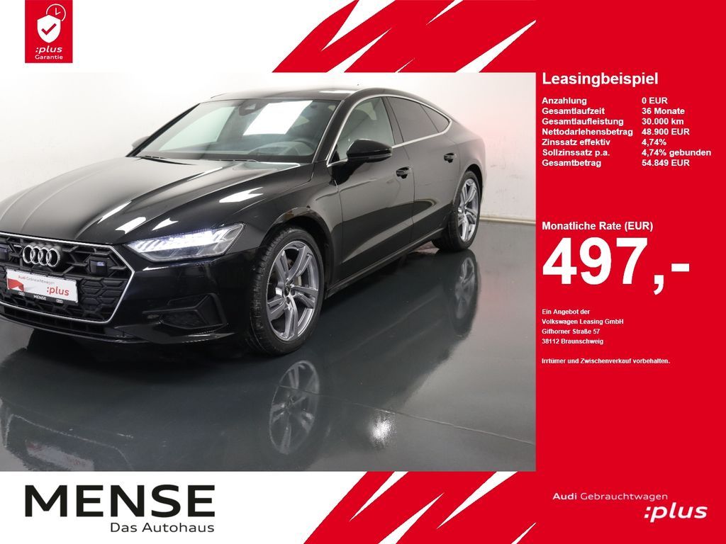 Audi A7 Sportback 45 TDI quattro S tronic Matrix|AHK Leasing