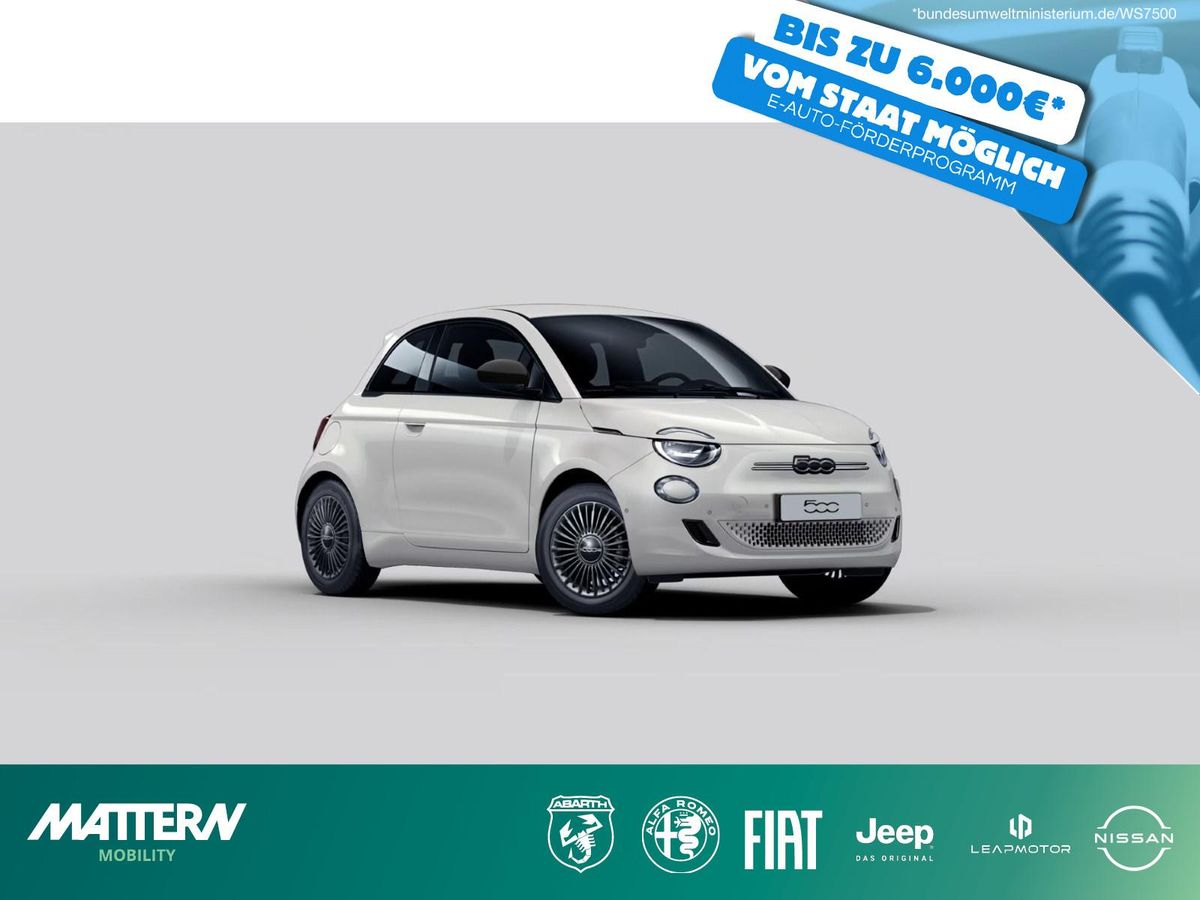 Fiat 500e Lim. Icon/Komfort Paket/360° Kamera/ Totwinkelassistent Leasing