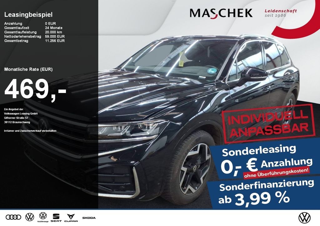 Volkswagen Touareg R-Line 3.0 TDI 4x4 HUD Memory AHK Luftfw Leasing