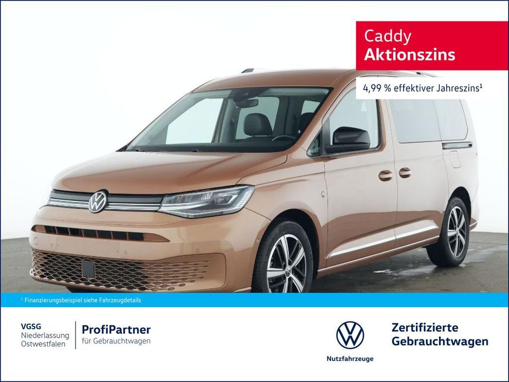 Volkswagen Caddy Maxi Style Travel Assist Navi ACC Standhzg Leasing