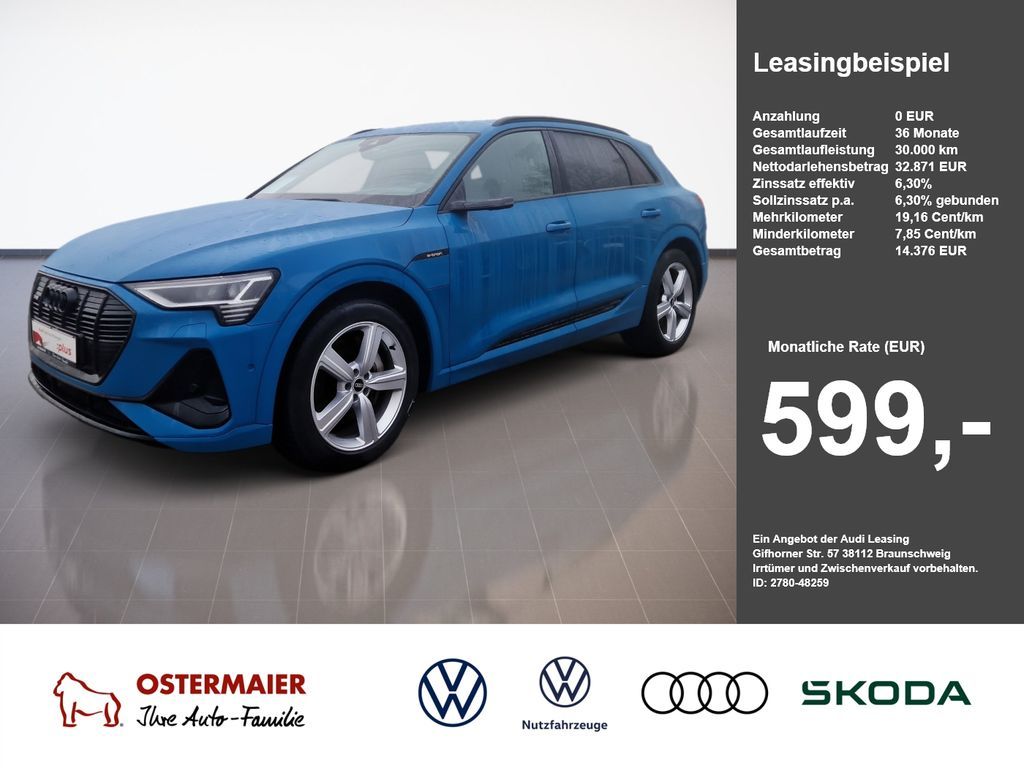 Audi e-tron S LINE 55 QUATTRO HuD.KAMERA.SHZG.MATRIX. Leasing