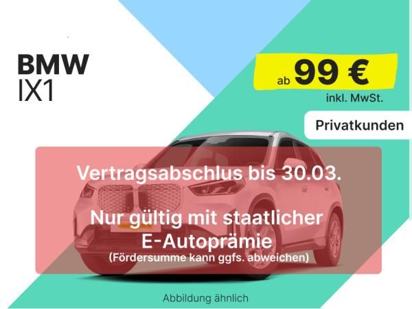 BMW iX1 eDrive20 ++ Anzahlung i.H.d Förderung ++ Leasing