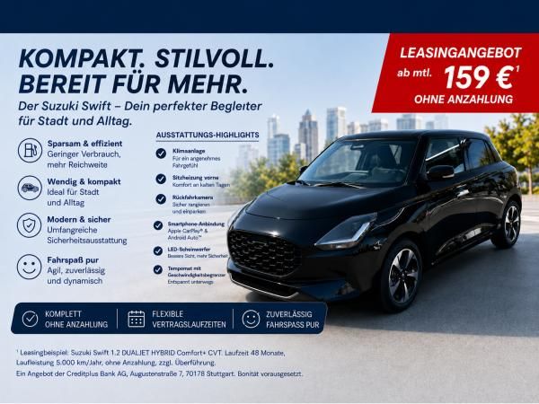 Suzuki Swift SWIFT COMFORT+ CVT HYBRID Leasing