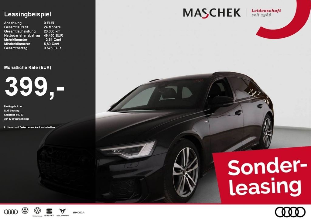 Audi A6 Avant 50 TFSI e S line bis 20.04.! HUD 360° M Leasing