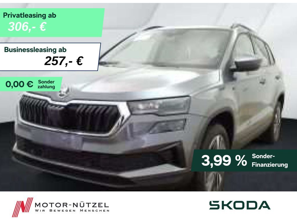 Skoda Karoq 1.5 TSI DSG TOUR MATRIX+NAVI+AHK+PANO+360° Leasing
