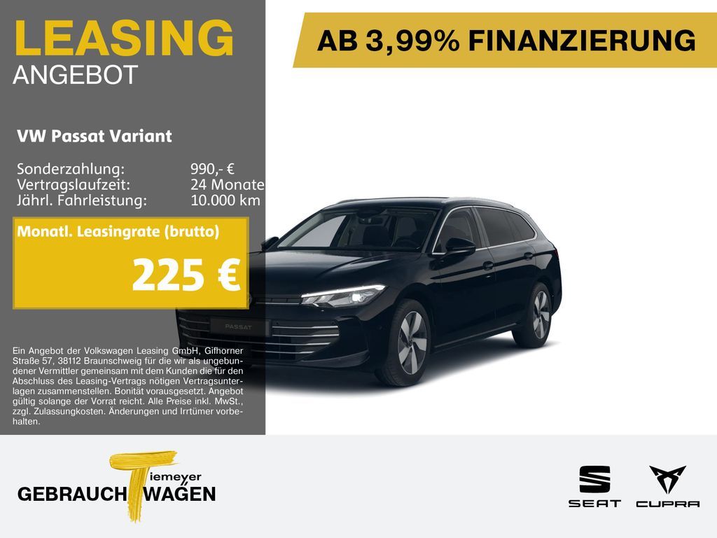 Volkswagen Passat Variant 1.5 eTSI DSG BUSINESS AHK AREAVIE Leasing