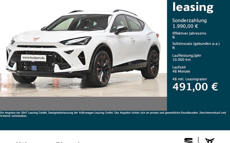 Cupra Formentor 1.5 E-HYBRID 200kW VZ DSG 5dr Kauf
