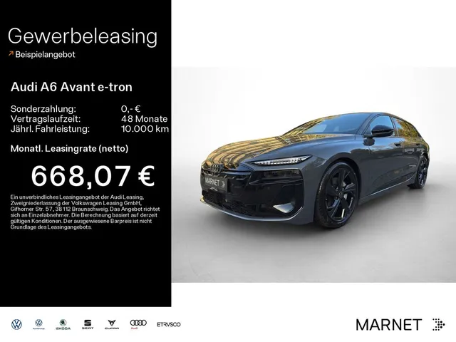 Audi A6 Avant e-tron quattro 315 kW