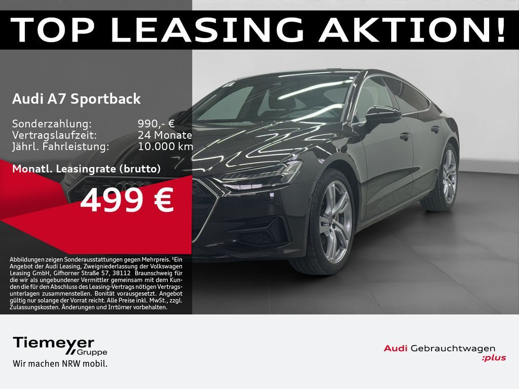 Audi A7 Sportback 45 TDI Q UPE100 LM20 PANO AHK HD-MA Leasing