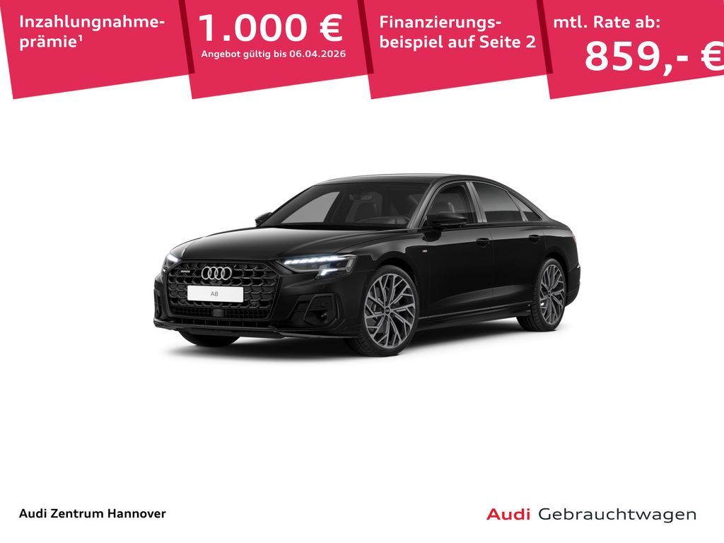Audi A8 50 TDI quattro Tiptronic virtual HuD AHK Pano Leasing