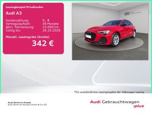 Audi A3 SB 45 TFSI e S line Matrix SONOS HuD AHK