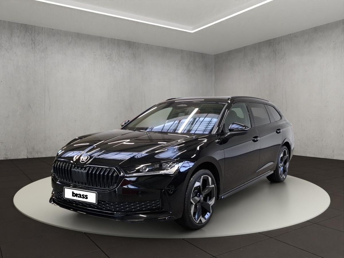 Skoda Superb Combi Sportline 2,0 TDI 110 kW 7-Gang-DSG ⚡️ sofort verfügbar⚡️ Anhängerkupplung &  Assistenz Paket Leasing