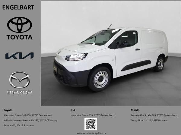 Toyota Proace City 1.5 D4D 100 PS L2 Meister Modelljahr 2025 Hecktüren verglast **SOFORT** Leasing