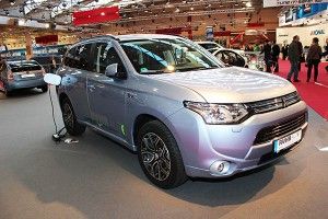 Plug-In Hybridauto Mitsubishi Outlander PHEV