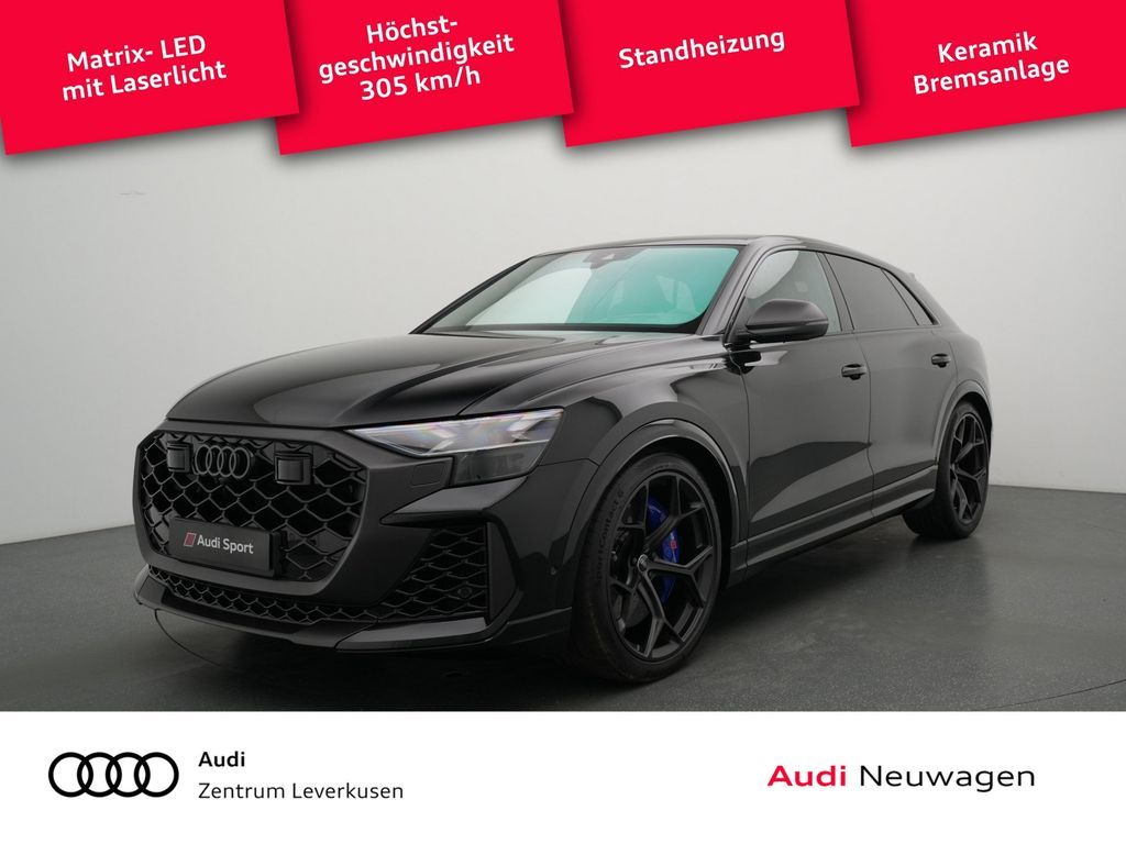 Audi RS Q8 performance 305KM/H CARBON LASER B&O PANO Leasing