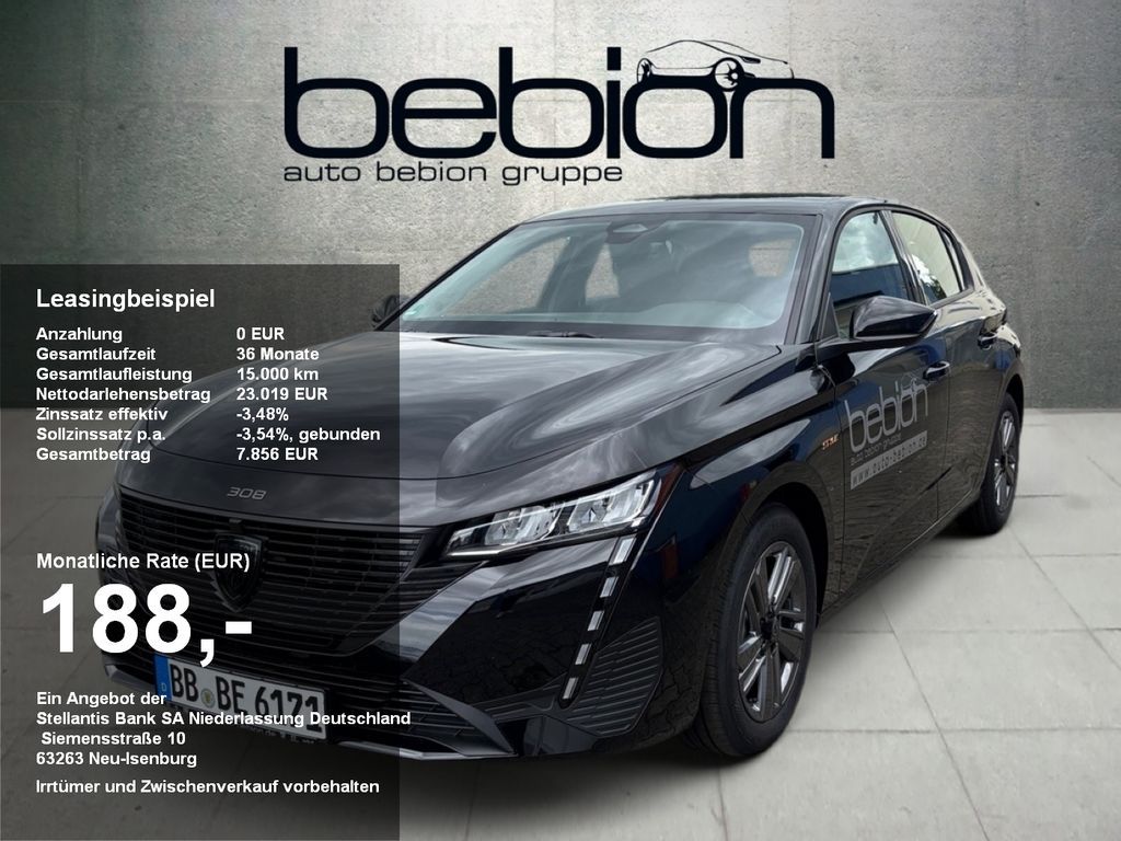 Peugeot 308 1.2 145 Style Akustikglas Leasing