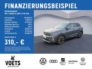Volkswagen T-CROSS R-LINE 1.0 TSI DSG IQ-LIGHT+AHK+KAM+ACC