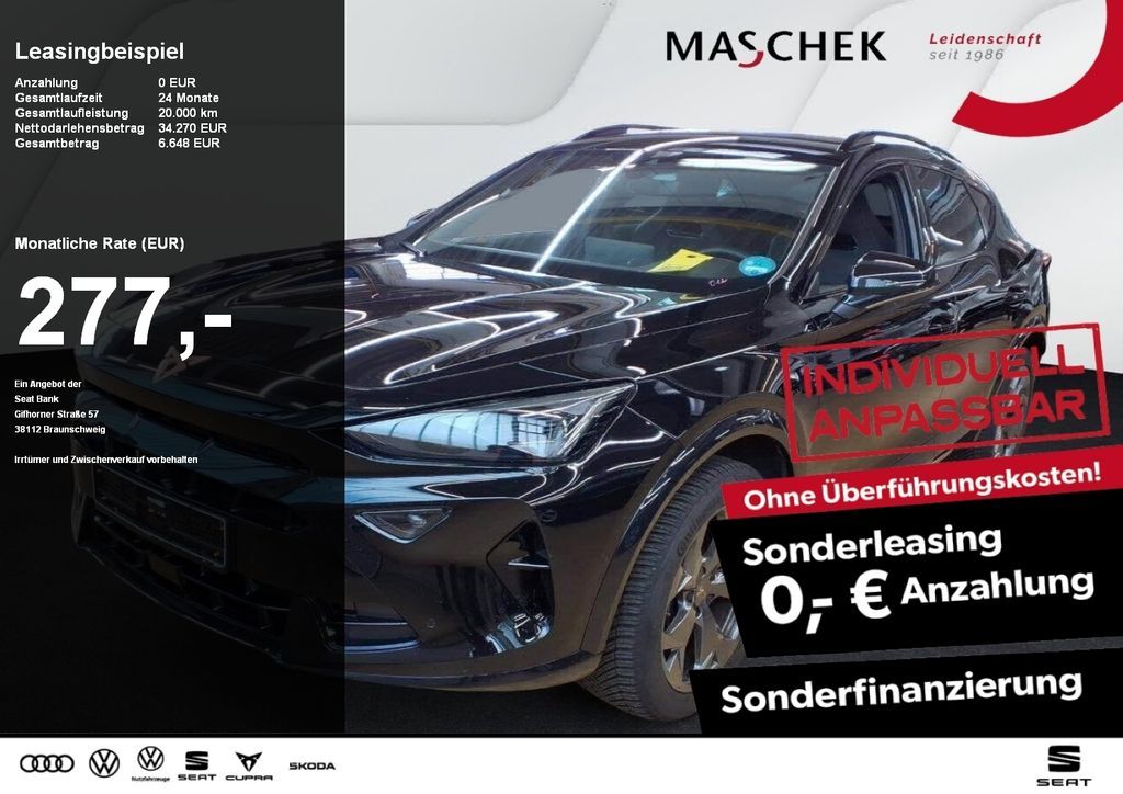 Cupra Formentor 2.0 TDI DSG AHK Navi 360°View Sennheis Leasing