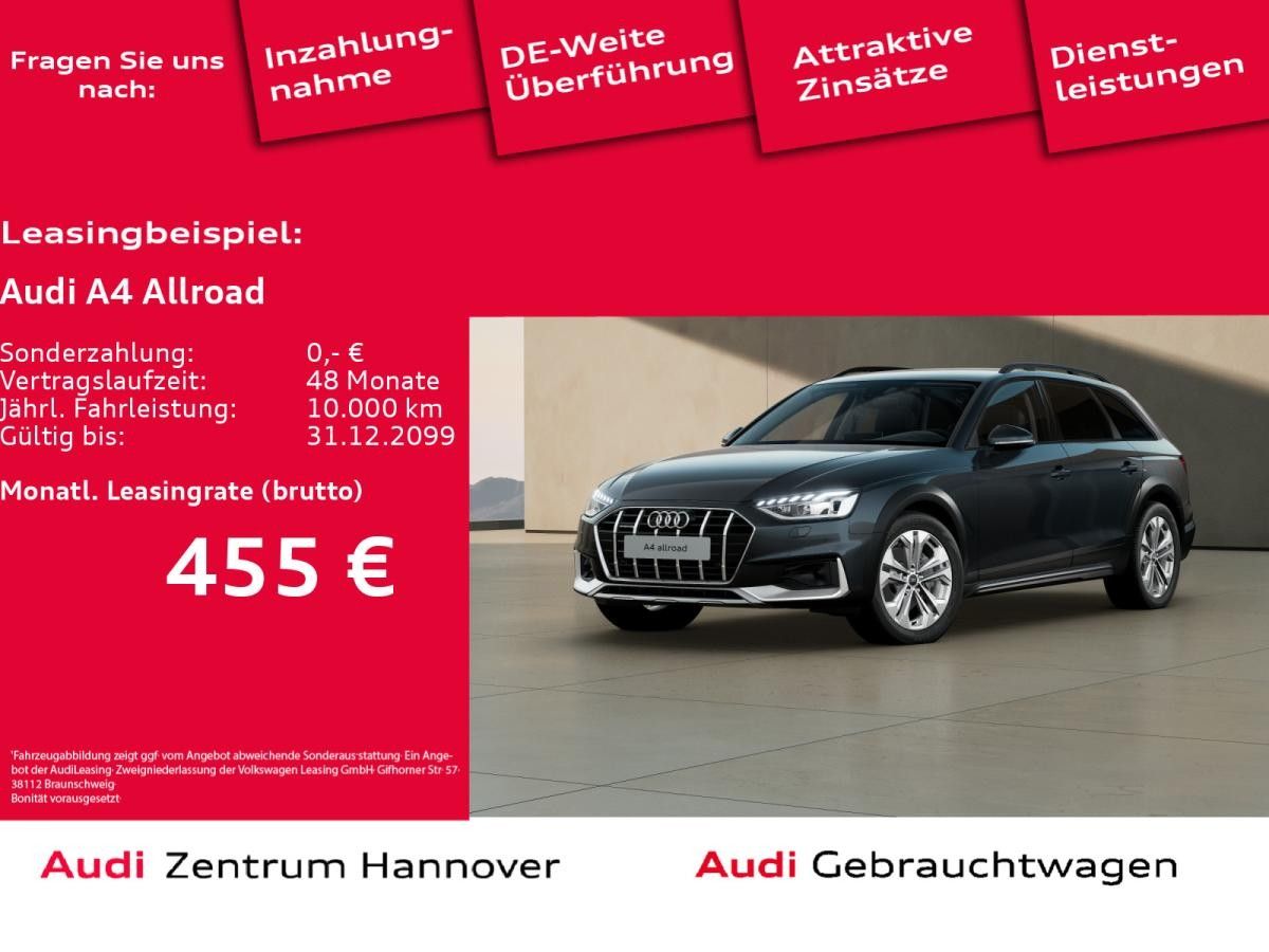 Audi A4 allroad 40 TDI quattro Kamera AHK LED virtual Navi Leasing
