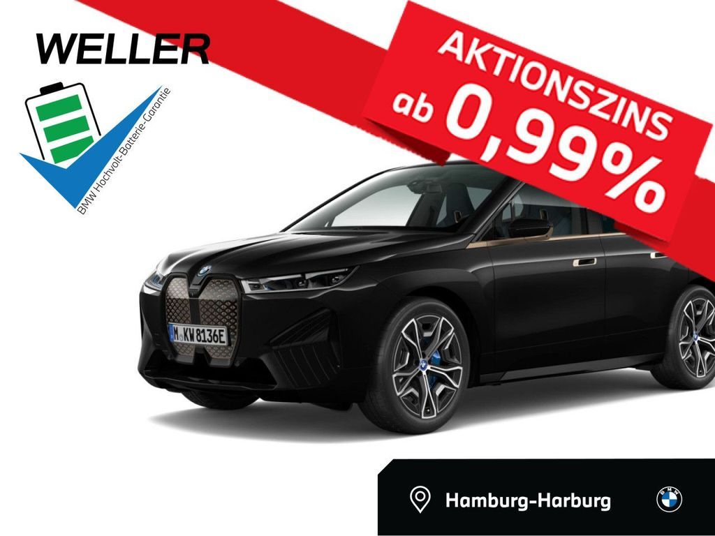 BMW iX xDr 40 Sport AHK,Laser,360°,Leas.o.Anz.489,- Leasing