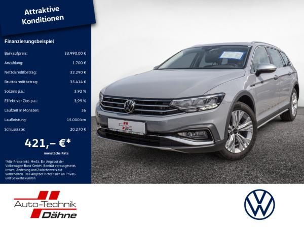 Volkswagen Passat Alltrack 2.0 TDI 4Motion B8 Leasing