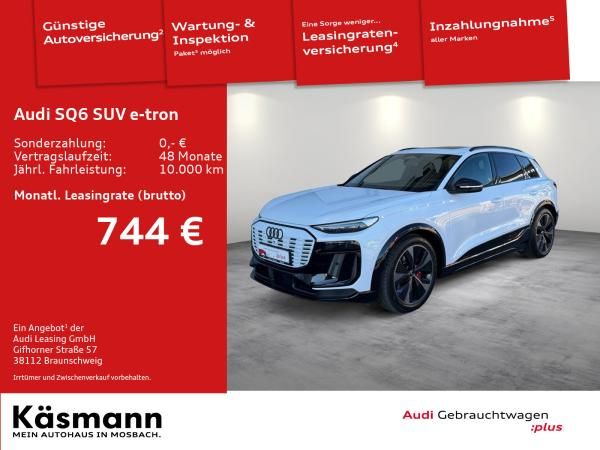 Audi SQ6 e-tron quattro *WINTERRÄDER* MATRIX HUD PANO 360° LUFT B&O Leasing