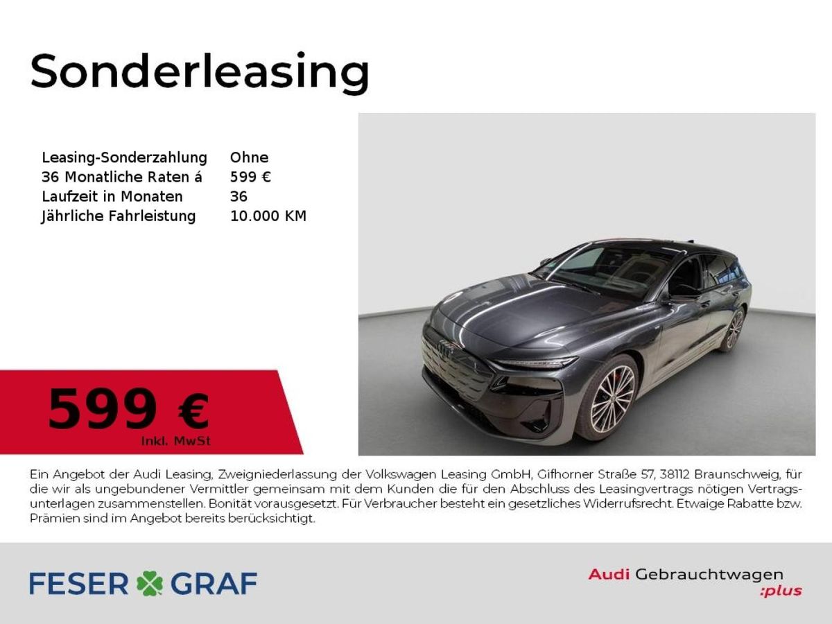 Audi A6 e-tron A6 Avant e-tron quattro - S line - AHK - B&O - Leasing
