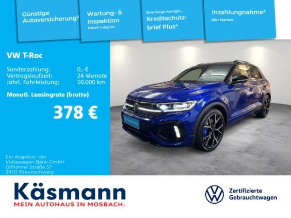 Volkswagen T-Roc R 4Motion VOLLAUSSTATTUNG INKL WINTERRÄDER - 0€ ÜBERFÜHRUNG Leasing