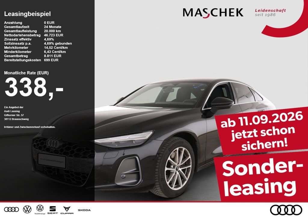 Audi A6 Limousine S line TDI Q Matrix HUD 360° Memory Leasing