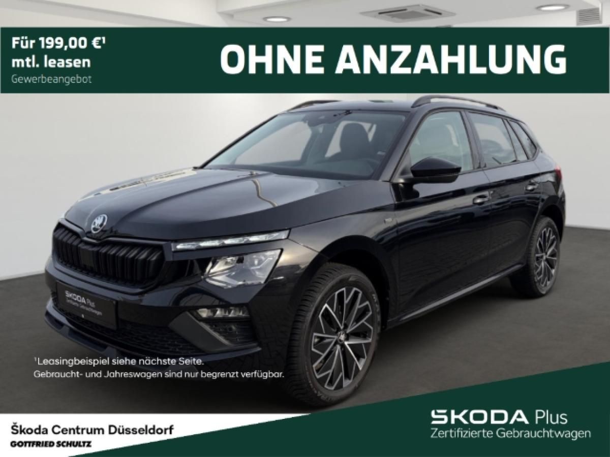Skoda Kamiq Tour TSI DSG Infotainment-Paket Fahrassistenz-Paket Ausstattungs-Paket: Black Leasing