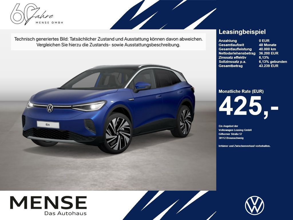 Volkswagen ID.4 Pro 4-motion electric Leasing