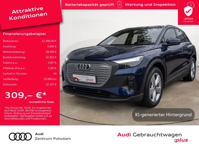 Audi Q4 e-tron 40 LED NAVI VIRTUAL ACC