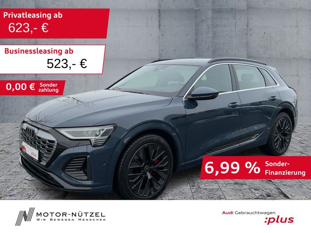 Audi Q8 e-tron 55 QU S-LINE MATRIX+NAV+HuD+AIR+PDC+21 Leasing