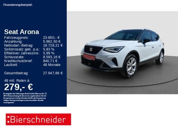 Seat Arona 1.0 TSI DSG FR ACC LED NAVI SHZ CAM Leasing