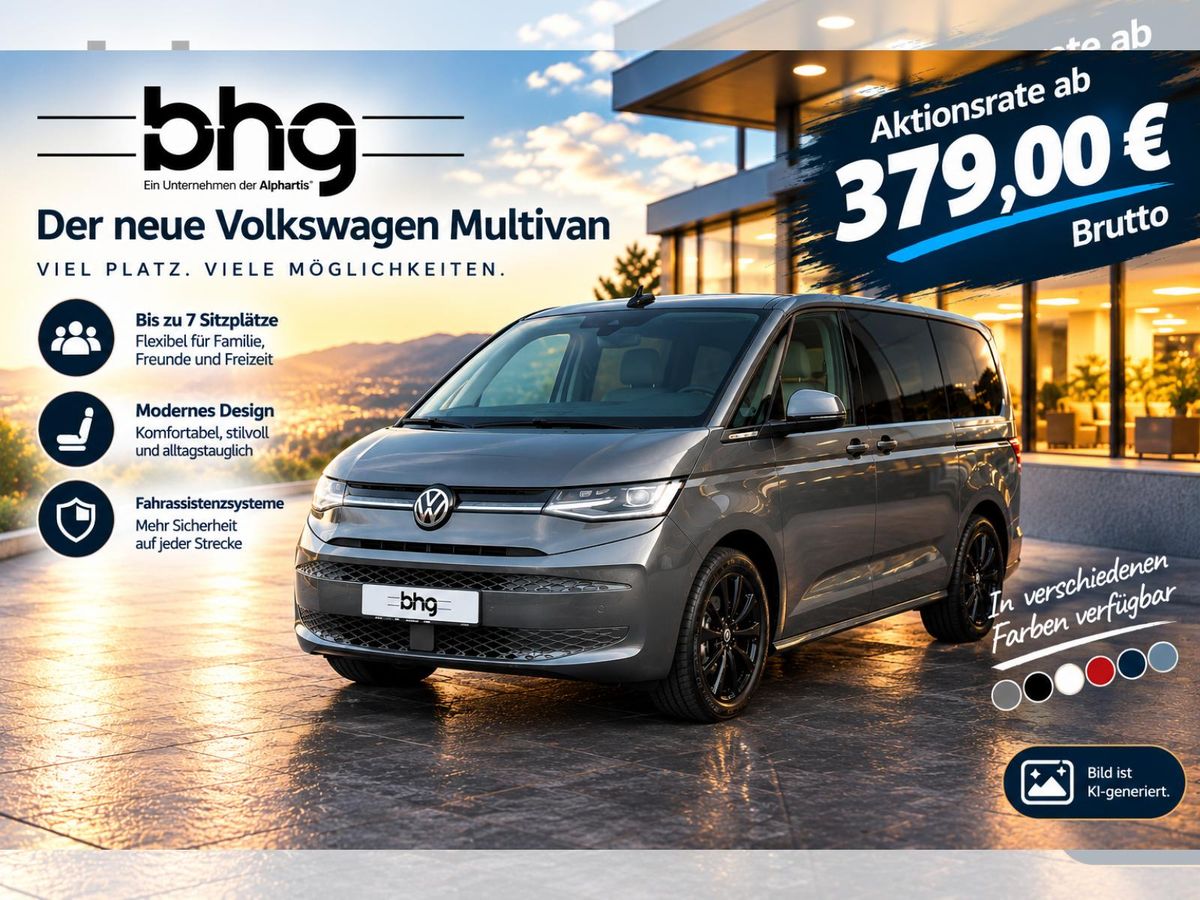 Volkswagen Multivan ❗️Lagerabverkauf❗️Sofort-Verfügbar❗️ Leasing