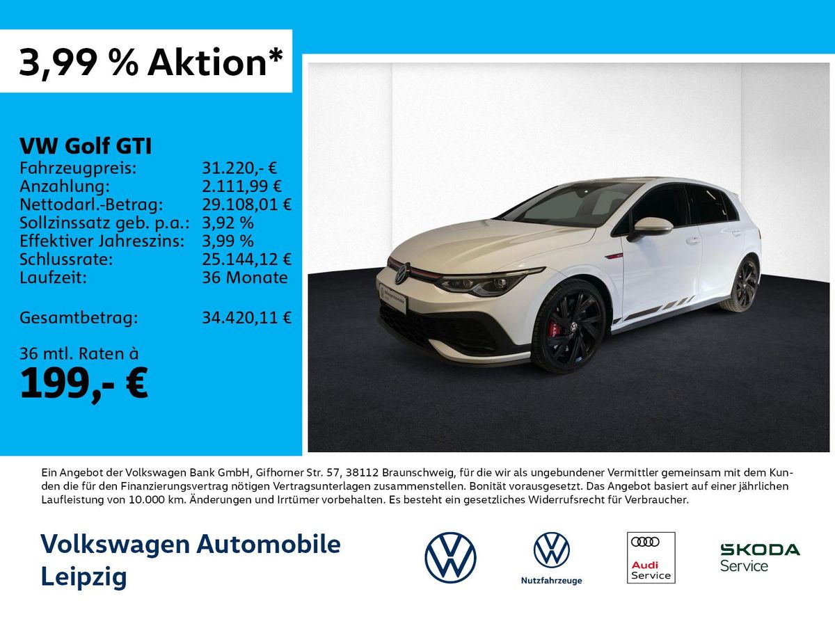 Volkswagen Golf VIII GTI Clubsport*ACC*Navi*DSG*LED Leasing